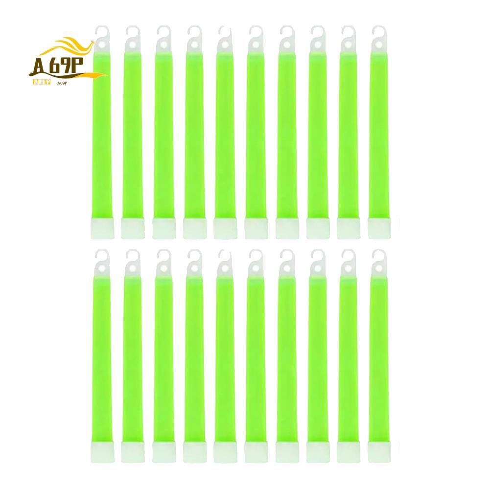 Glow Sticks Survival - Kit de Sobrevivência A69P-10 Peças: Bastões