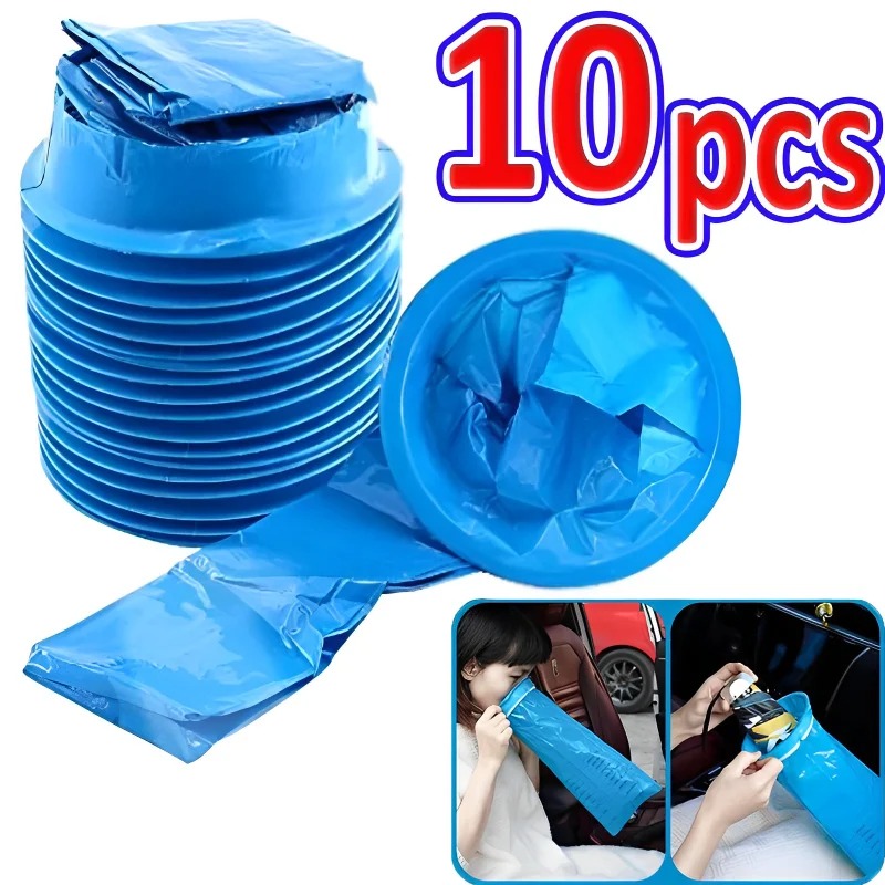 Bivvy Bag Emergency - 10 pçs 1000ml descartável viagem carro
