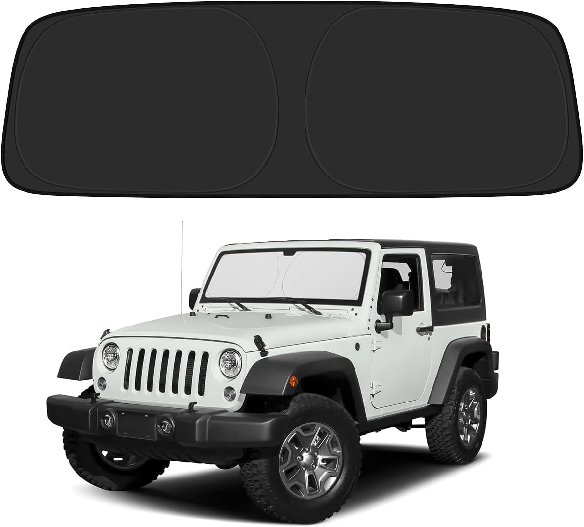 Outdoor Camping Jeep - Protetor Solar para Para-brisa do Jeep
