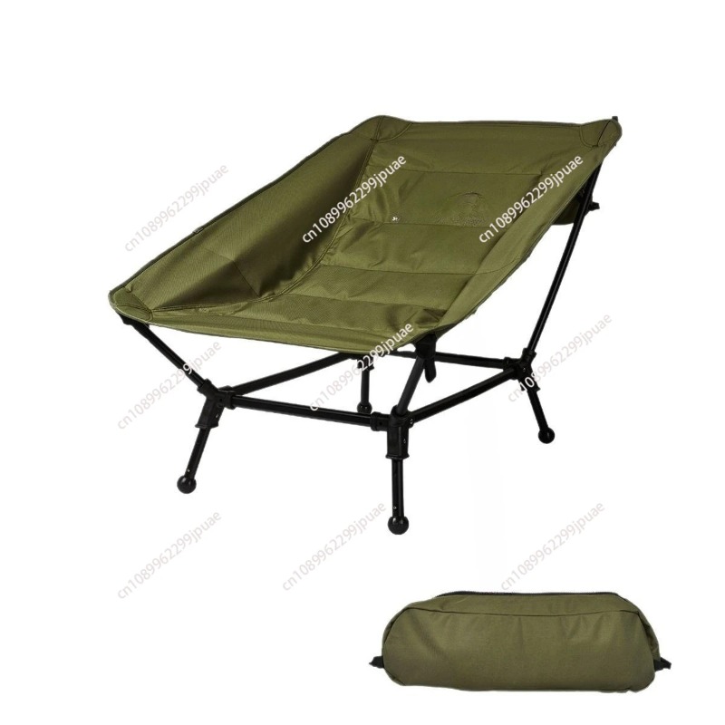 Outdoor Camping High Chair - Cadeira Dobrável de Alumínio de Alta