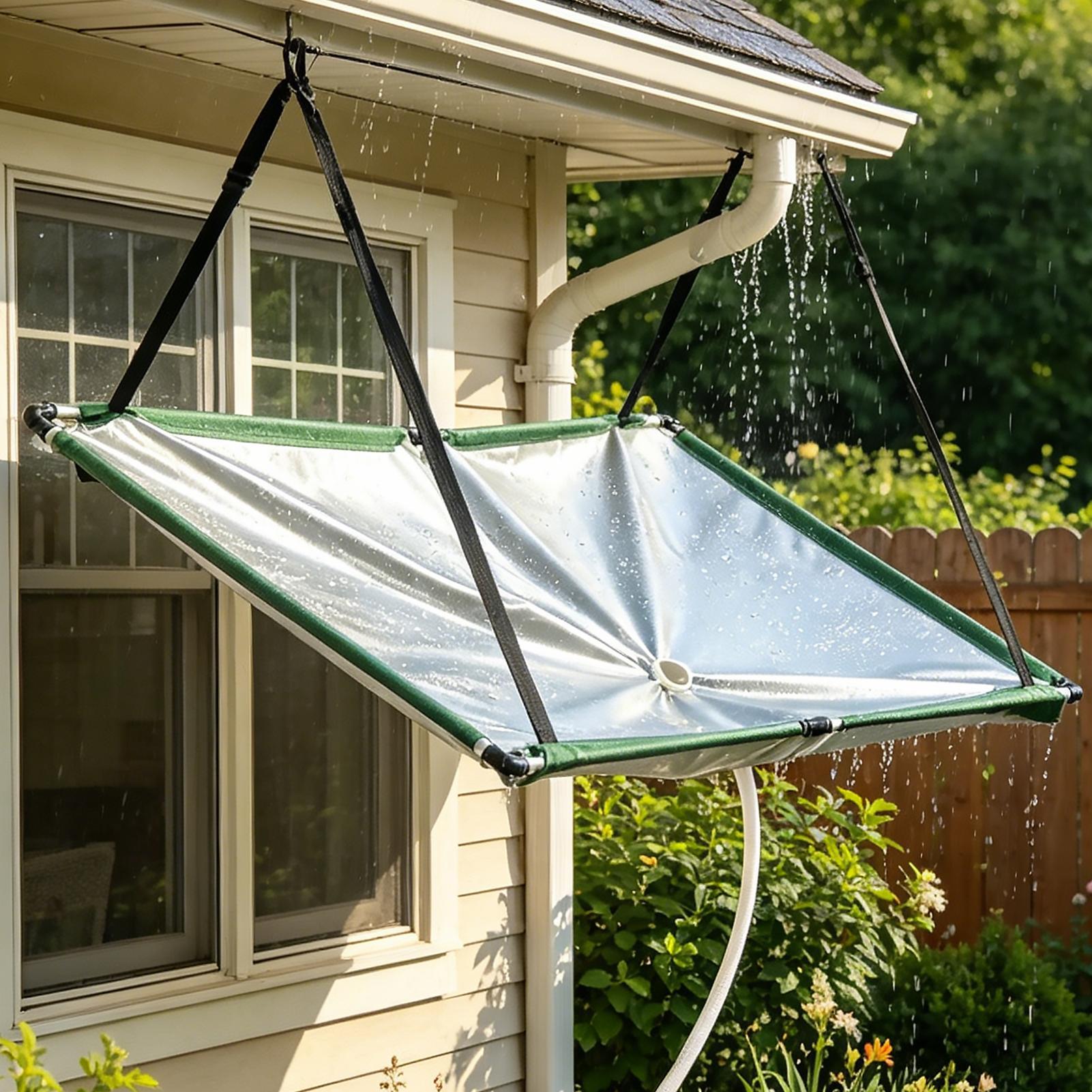 Outdoor Camping Water Filter - Coletor de Água da Chuva para