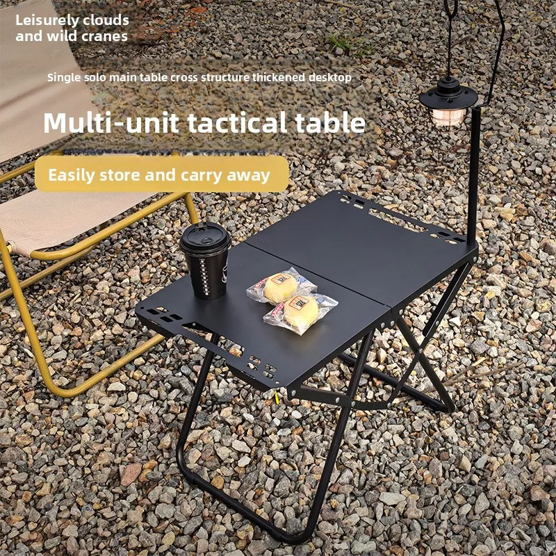Outdoor Camping Folding Table - Mesa de acampamento IGT para uso