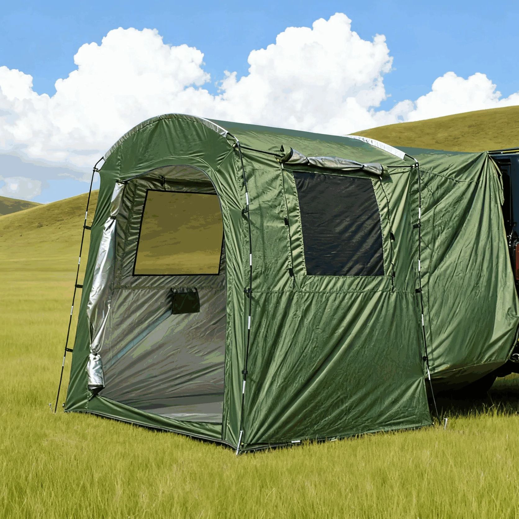 Outdoor Camping Van Tent - Barraca de extensão do tronco ao