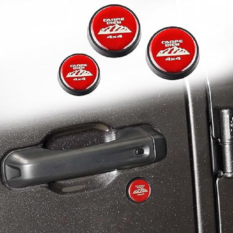 Outdoor Camping Jeep - Tampas para Fechaduras Magnéticas de Porta,