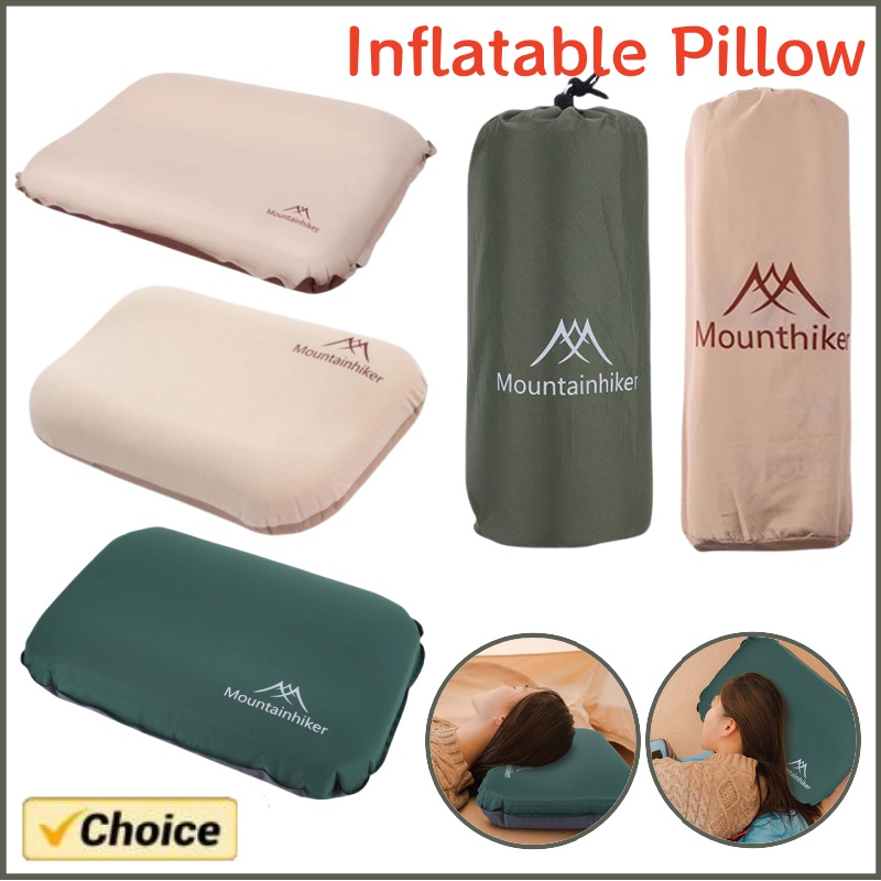 Camp Pillow Compressible - Portátil 3d ultraleve auto inflável travesseiro