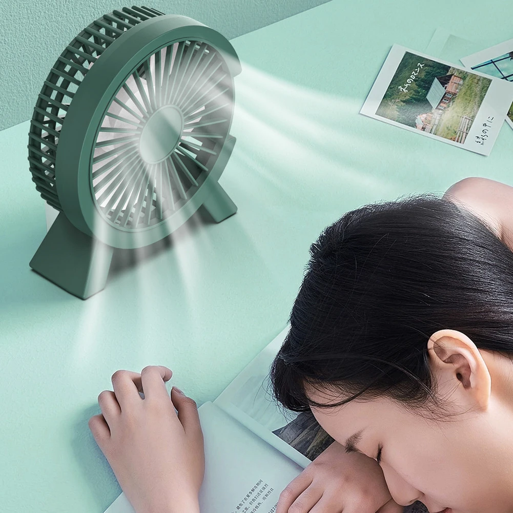 Outdoor Camping Fans - Mini Ventilador Elétrico Portátil para Resfriamento
