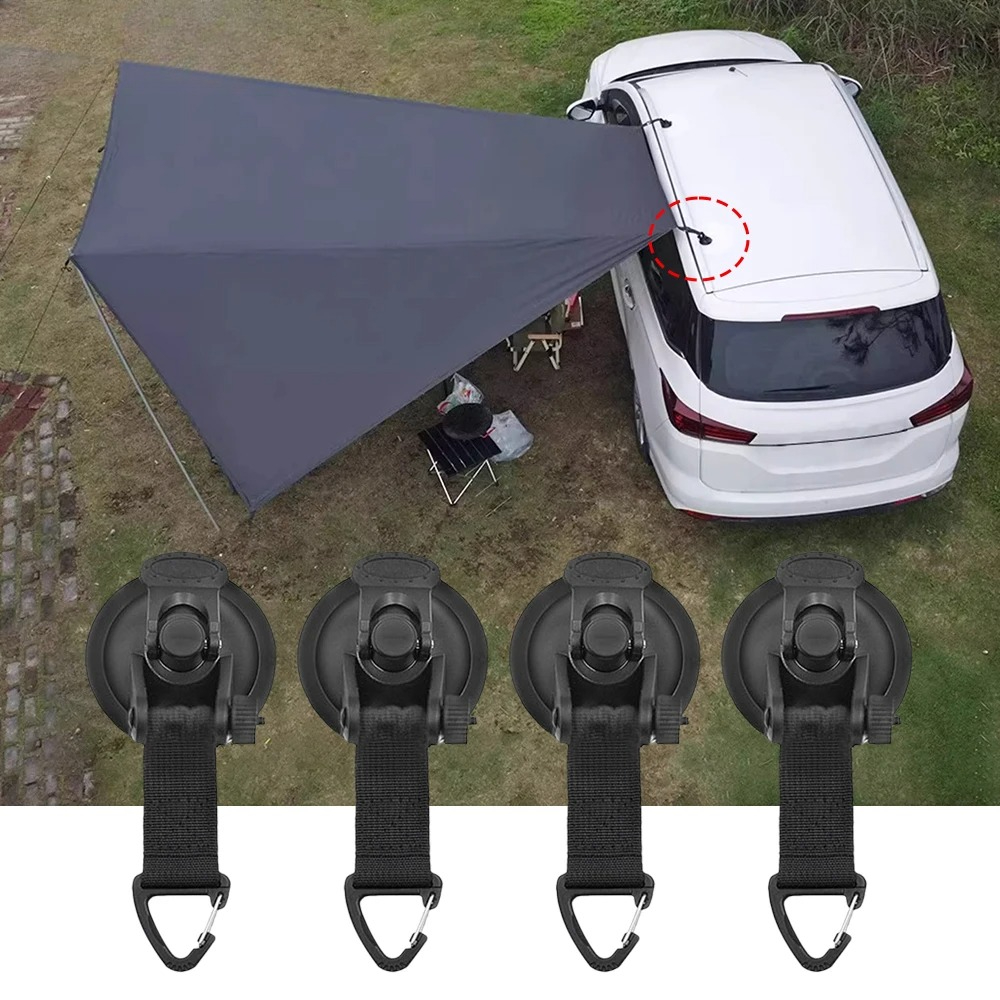 Outdoor Camping Van Tent - 2/4 peças Fivela de Sucção para