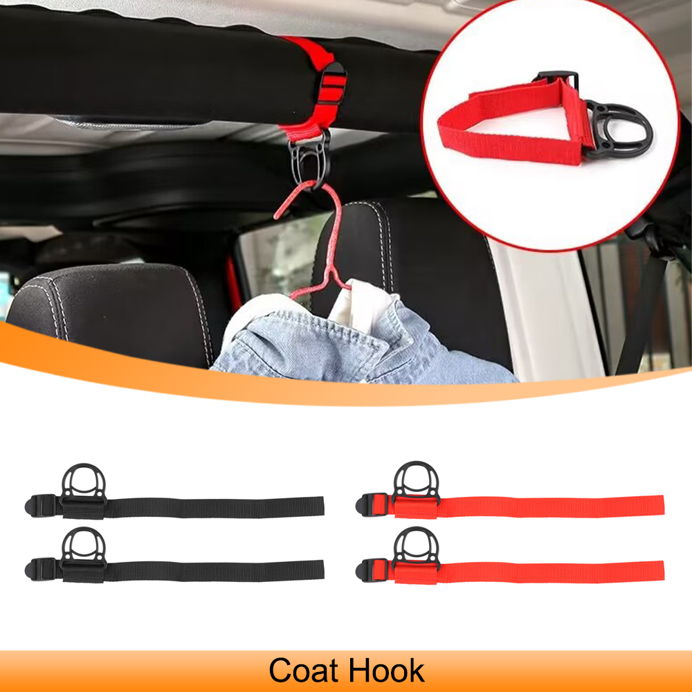 Outdoor Camping Jeep - Gancho de Cabideiro para Carro, Gancho