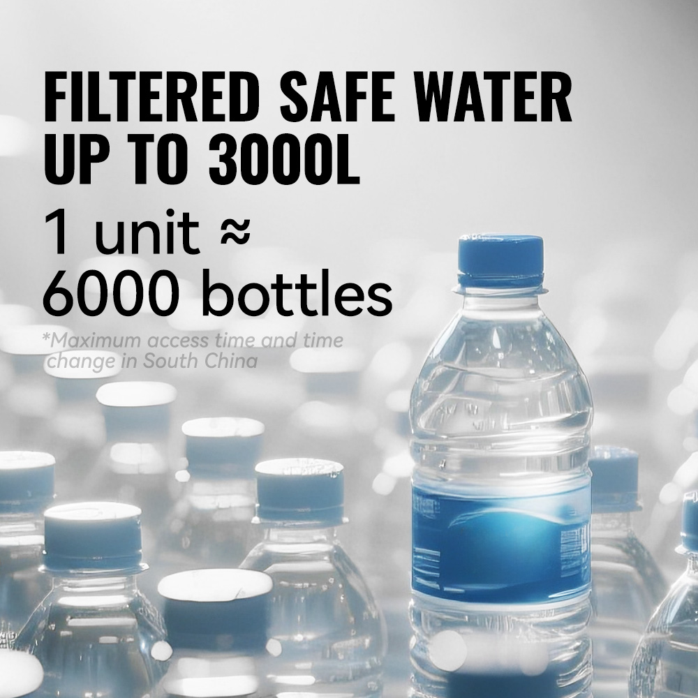 Filtro de Água Portátil WRELS  - Outdoor Camping Water Filter avaliação e preço