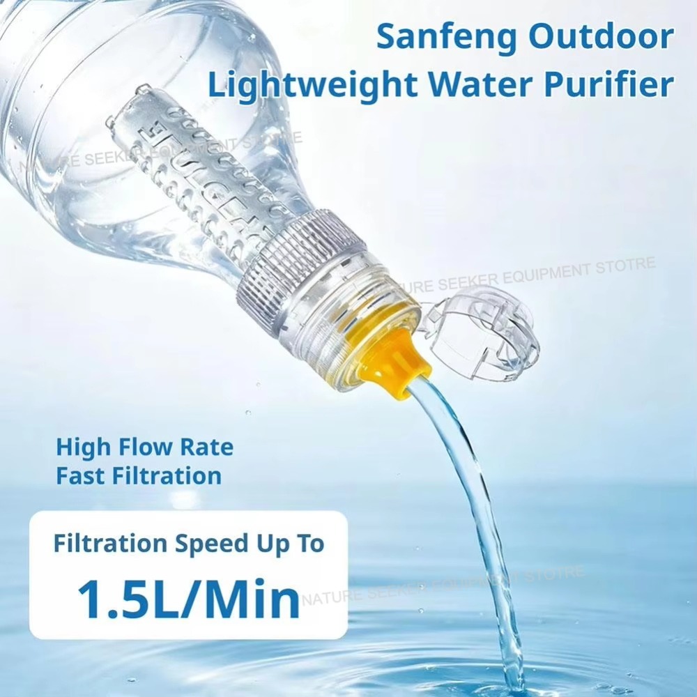 Garrafa Filtradora de Água Ult - Outdoor Camping Water Filter avaliação e preço