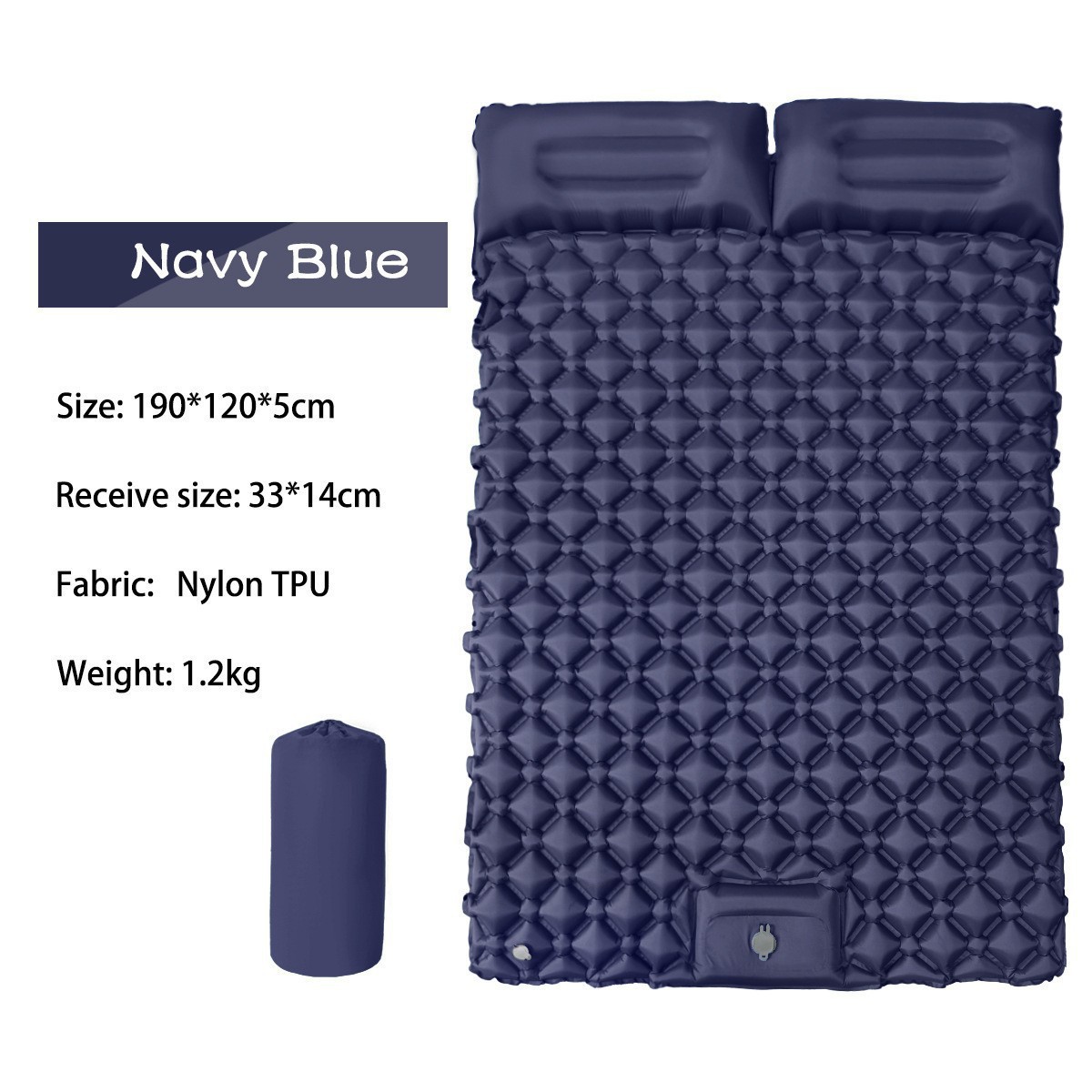 Colchões infláveis para campin - Camp Pillow Compressible avaliação e preço