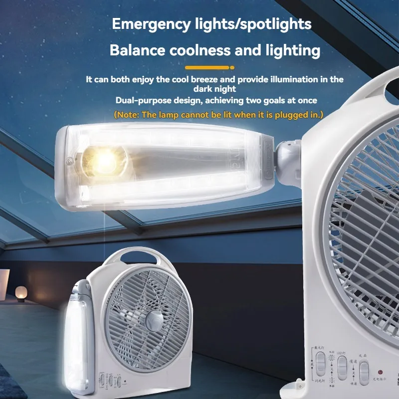 Ventilador Elétrico Portátil d - Outdoor Camping Fans avaliação e preço