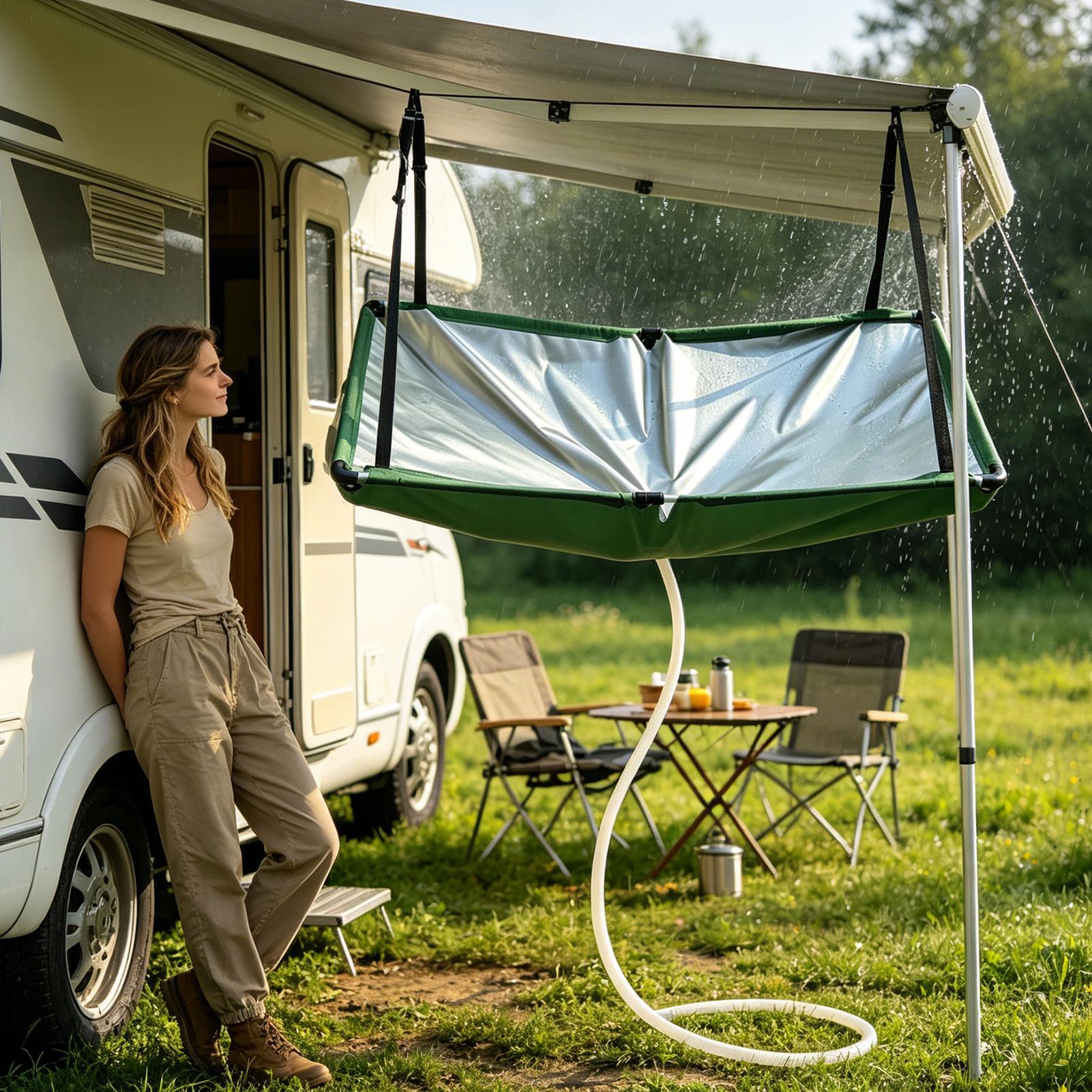 Coletor de Água da Chuva para  - Outdoor Camping Water Filter avaliação e preço