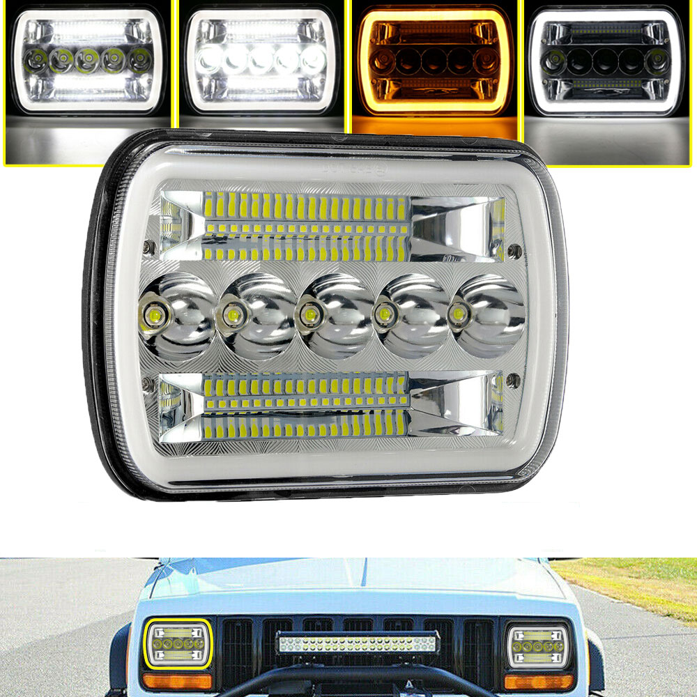Farol LED Quadrado de 7 Polega - Outdoor Camping Jeep avaliação e preço