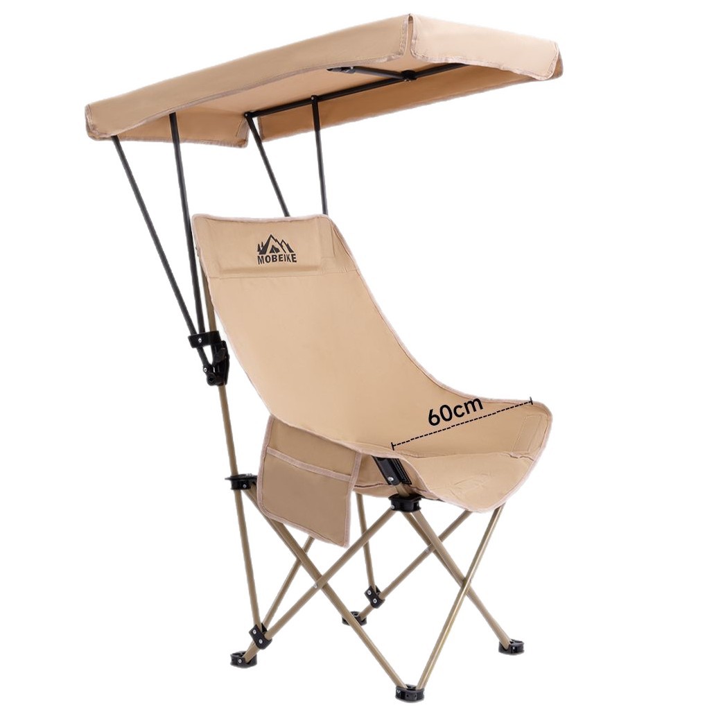 Cadeira de praia dobrável com  - Outdoor Camping High Chair avaliação e preço