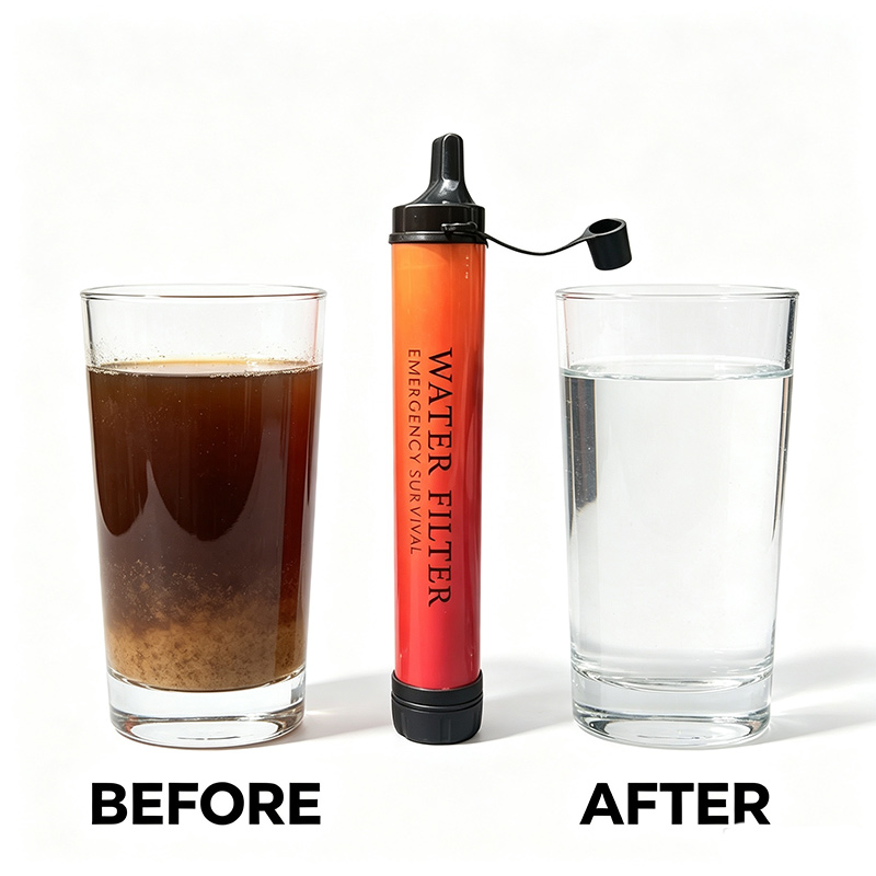 Filtro Purificador de Água par - Outdoor Camping Water Filter avaliação e preço