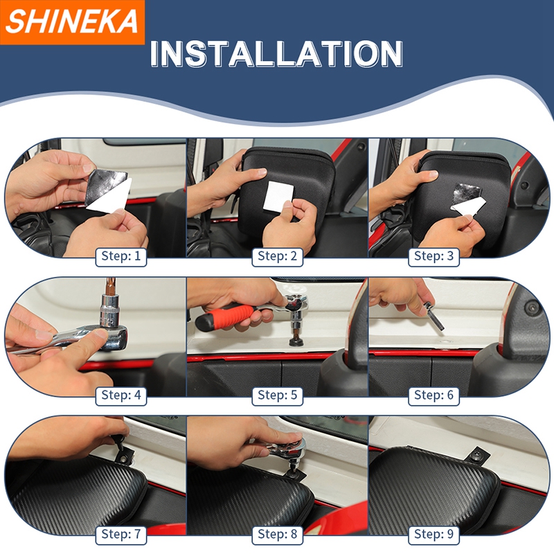 SHINEKA Organizador de Armazen - Outdoor Camping Jeep avaliação e preço