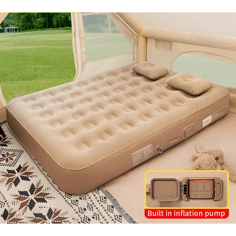 Novo colchão de ar com bomba e - Camping Outdoor Or Indoor avaliação e preço