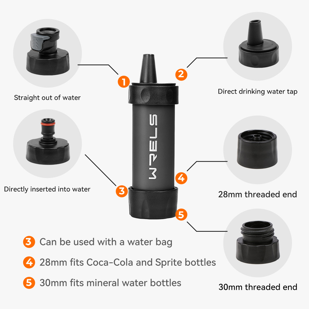 Filtro de Água Pessoal Portáti - Outdoor Camping Water Filter avaliação e preço