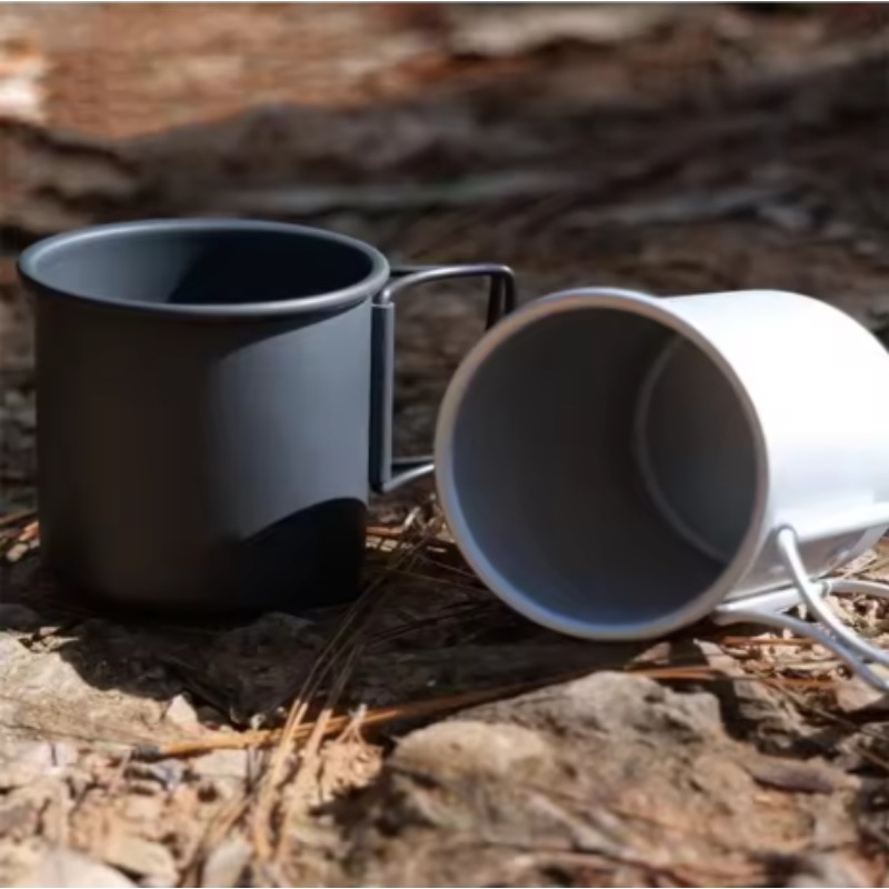 Novo Copo Dobrável de Liga de  - Kitchen Outdoor Camping avaliação e preço