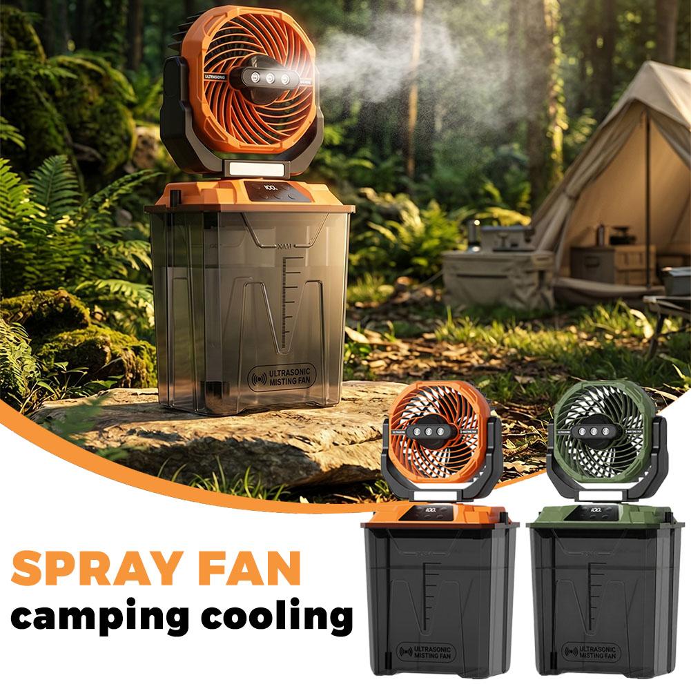 Novo Ventilador Portátil de Re - Outdoor Camping Fans avaliação e preço
