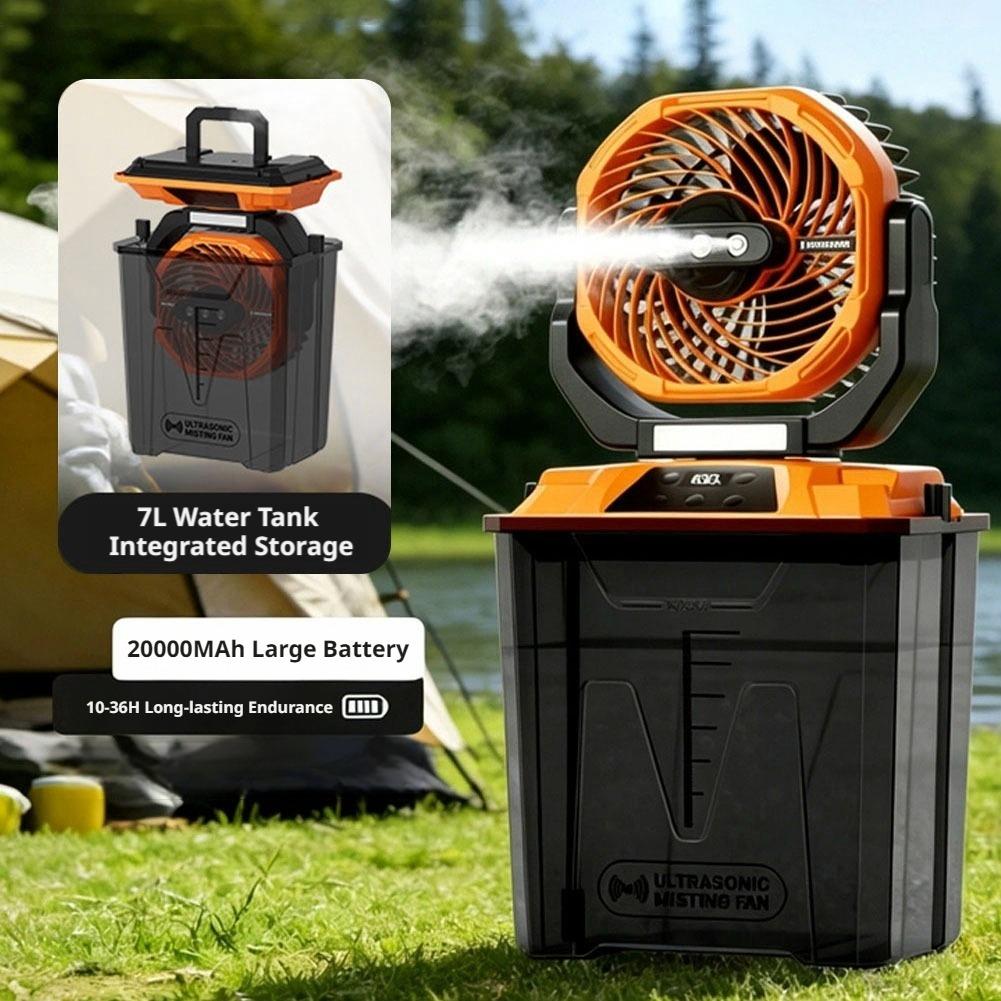 Novo Ventilador Portátil de Re - Outdoor Camping Fans avaliação e preço