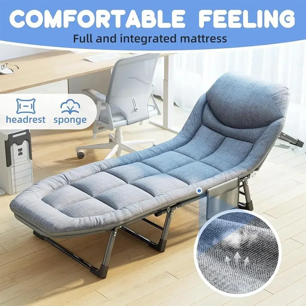 Cama portátil com 6 posições a - Camping Outdoor Or Indoor avaliação e preço