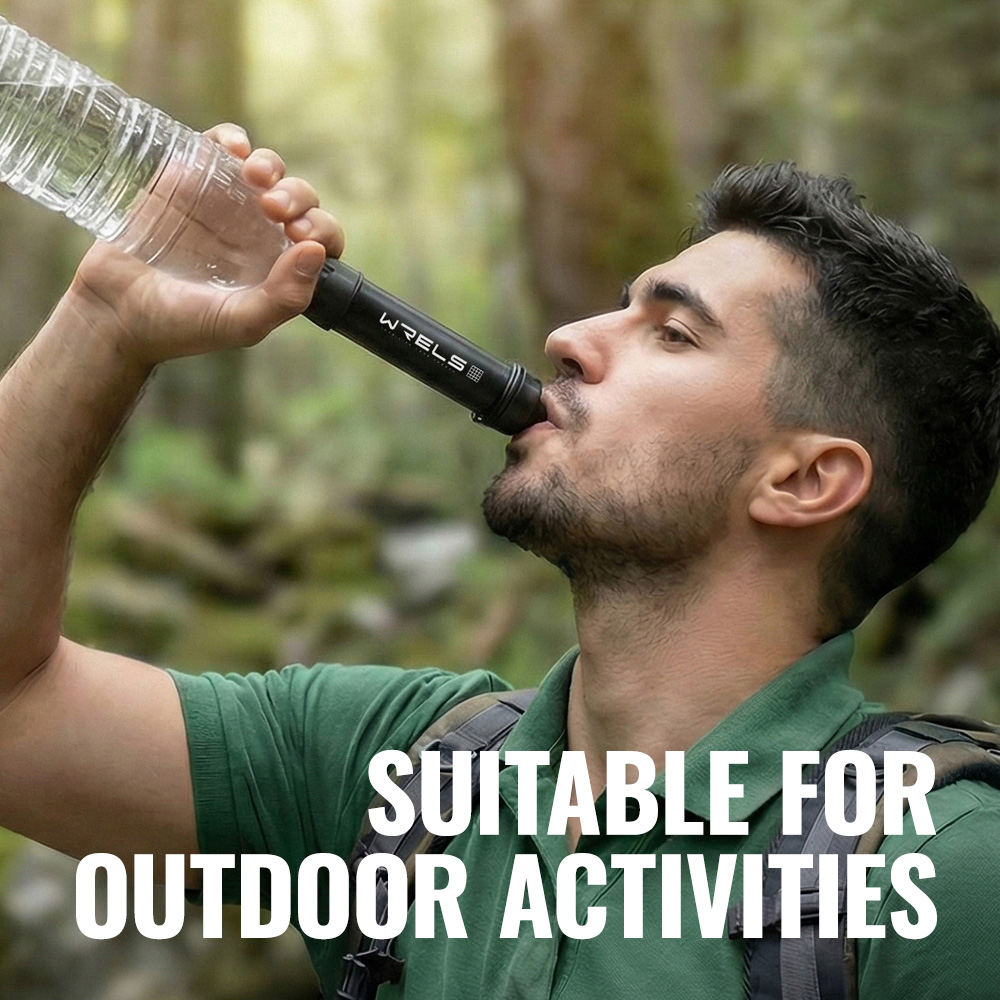 Purificador de Água Portátil W - Outdoor Camping Water Filter avaliação e preço