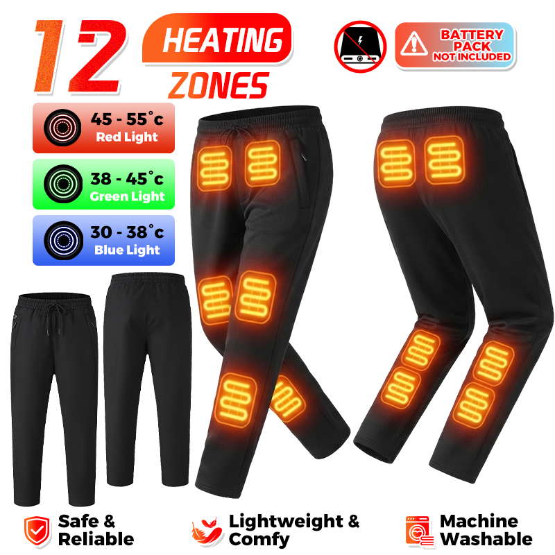 Calças Térmicas de 12 Zonas pa - Outdoor Camping Zone avaliação e preço
