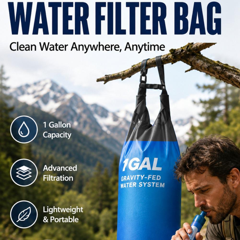 Kit de Filtro de Água por Grav - Bivvy Bag Emergency avaliação e preço