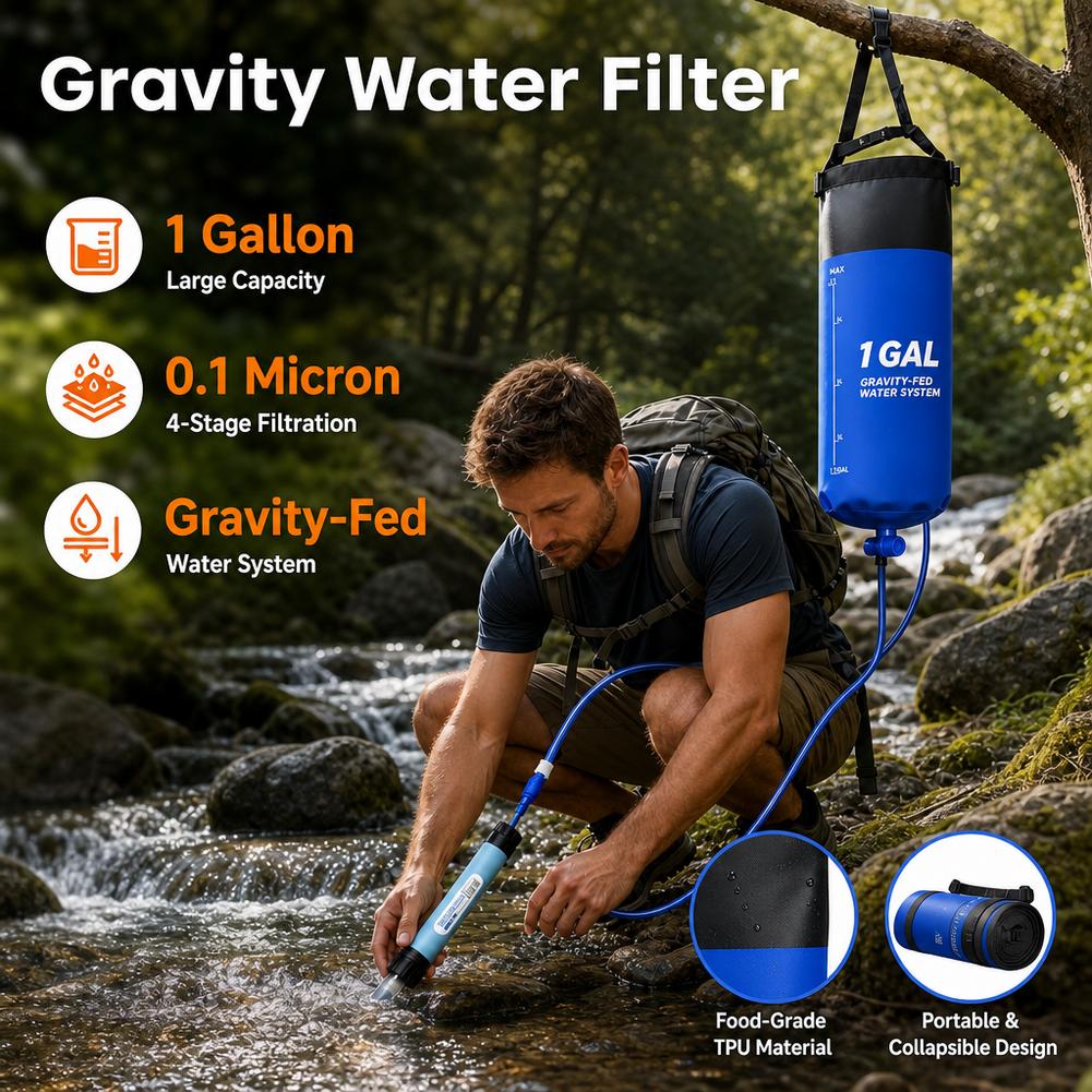 Kit de Filtro de Água por Grav - Bivvy Bag Emergency avaliação e preço