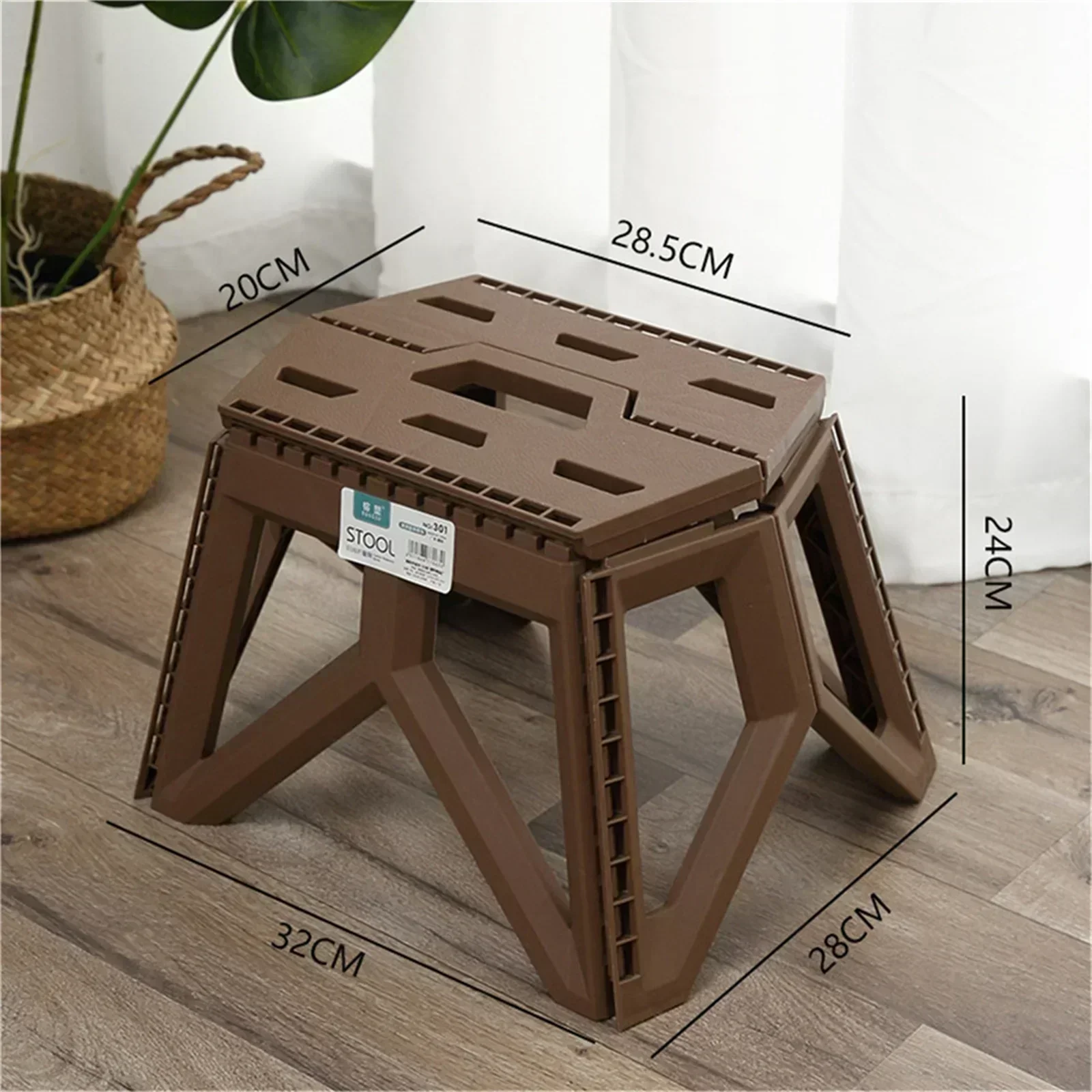 Banco dobrável portátil, resis - Outdoor Camping High Chair avaliação e preço