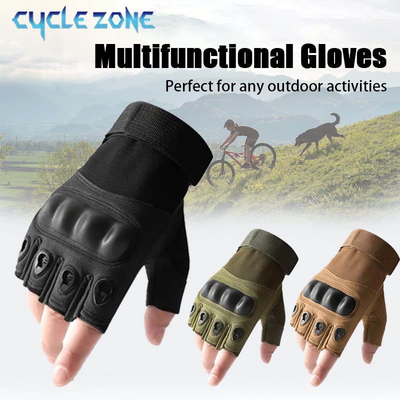 Luvas de Ciclismo com Dedos In - Outdoor Camping Zone avaliação e preço