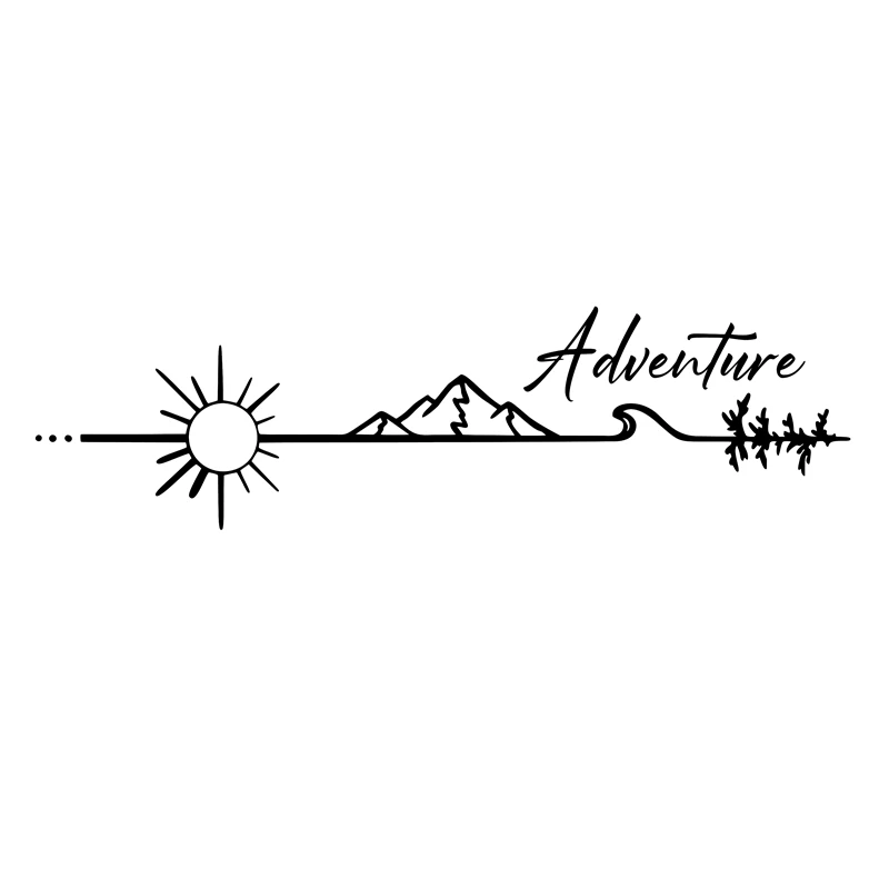 Adesivos de Vinil para Aventur - Camping Outdoor Or Indoor avaliação e preço