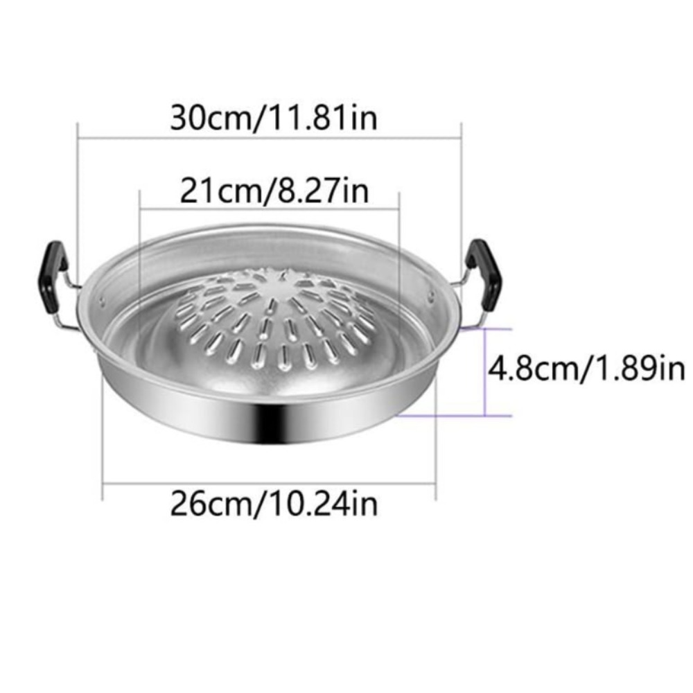 Panela Grelhador 2 em 1 Antiad - Kitchen Outdoor Camping avaliação e preço