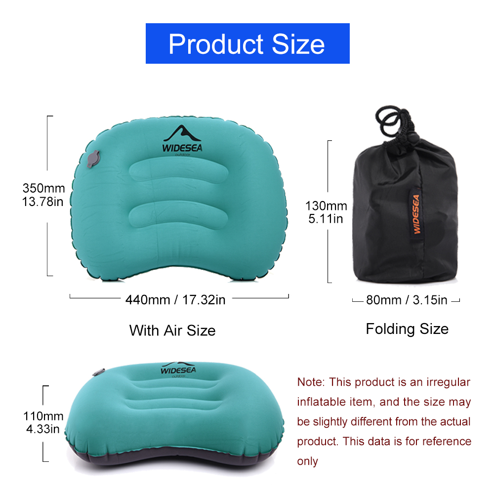 Equipamento de camping widescr - Camp Pillow Compressible avaliação e preço