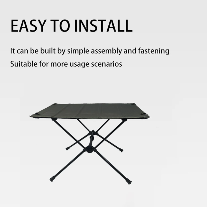 Mesa de Camping em Tecido Oxfo - Outdoor Camping Folding Table avaliação e preço