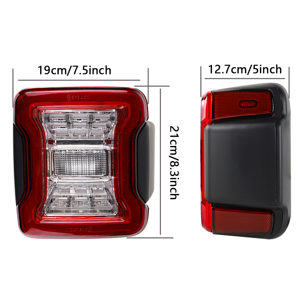 Luzes traseiras led para jeep  - Outdoor Camping Jeep avaliação e preço