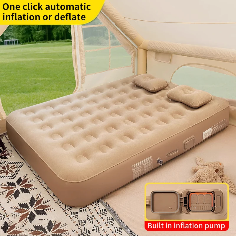 Novo colchão de ar com bomba e - Camping Outdoor Or Indoor avaliação e preço