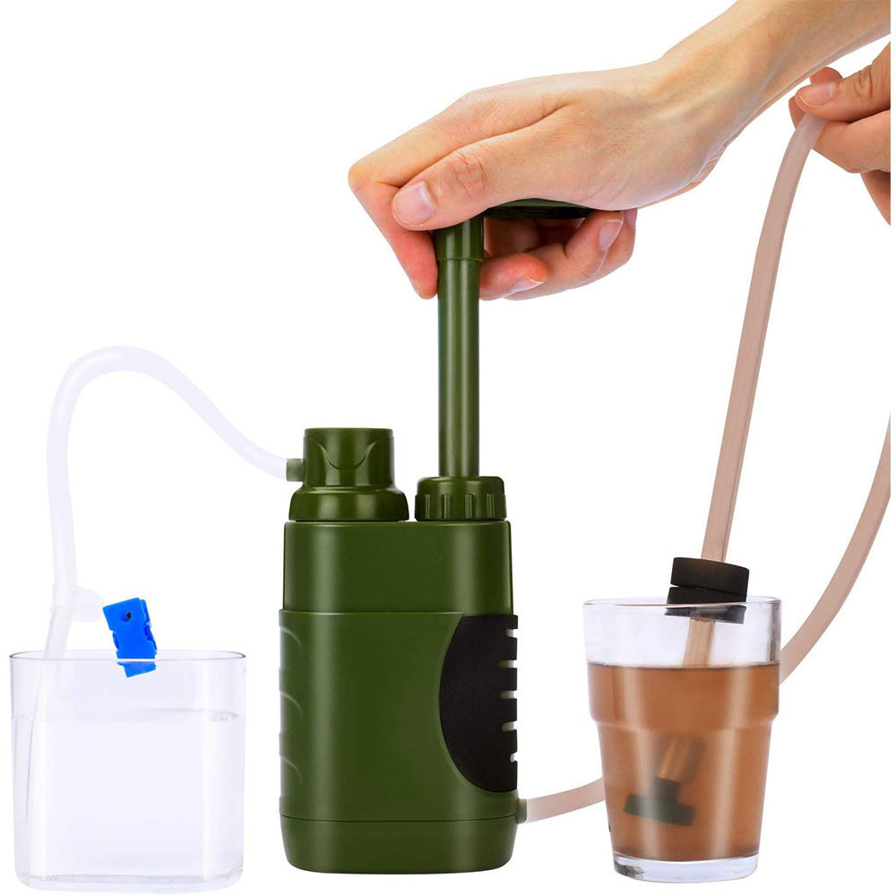 Purificador de água portátil,  - Outdoor Camping Water Filter avaliação e preço