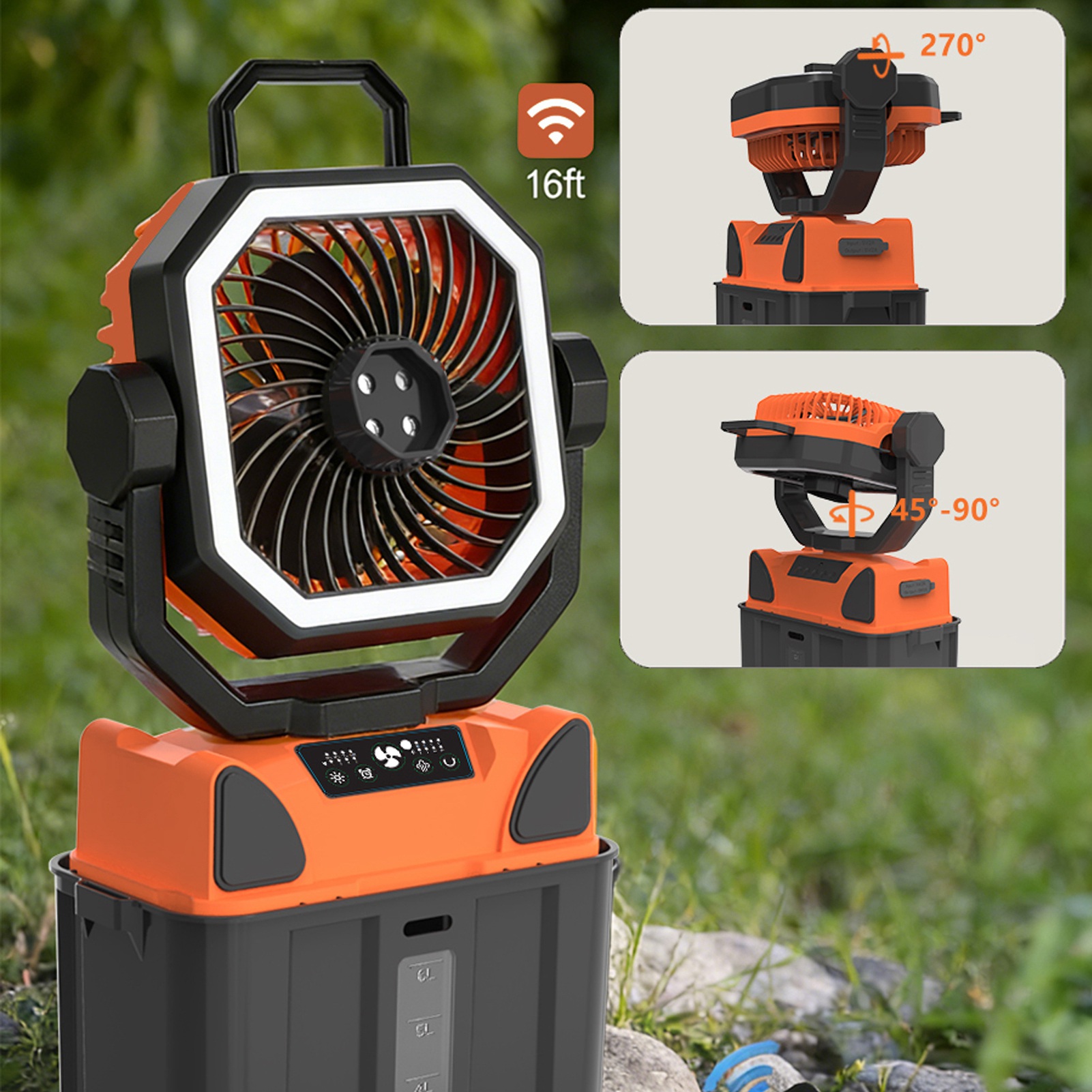 Ventilador de Camping Recarreg - Outdoor Camping Fans avaliação e preço