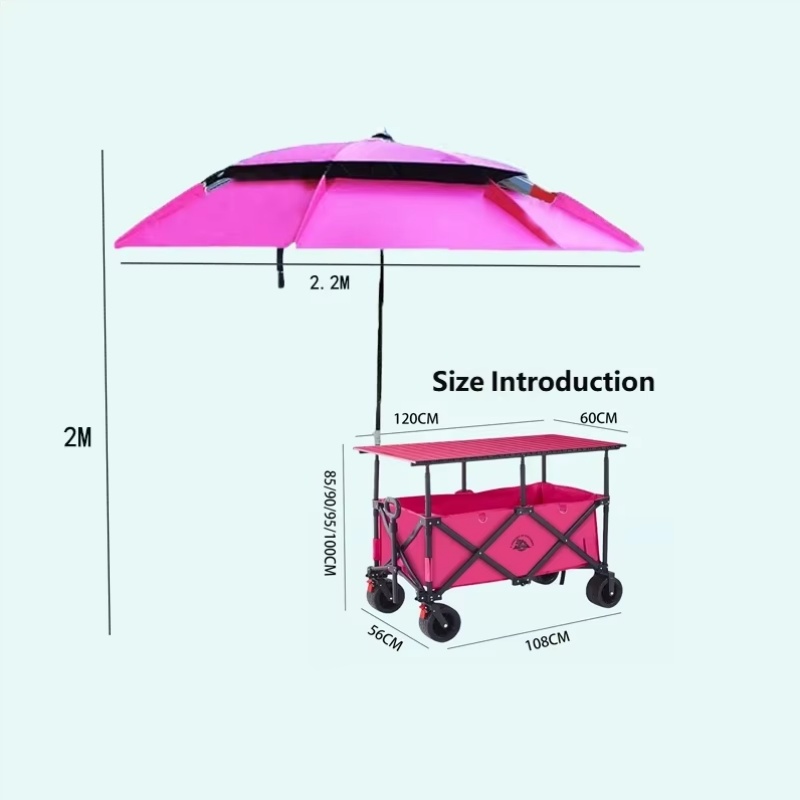 Carrinho Dobrável de Alta Qual - Outdoor Camping Folding Table avaliação e preço